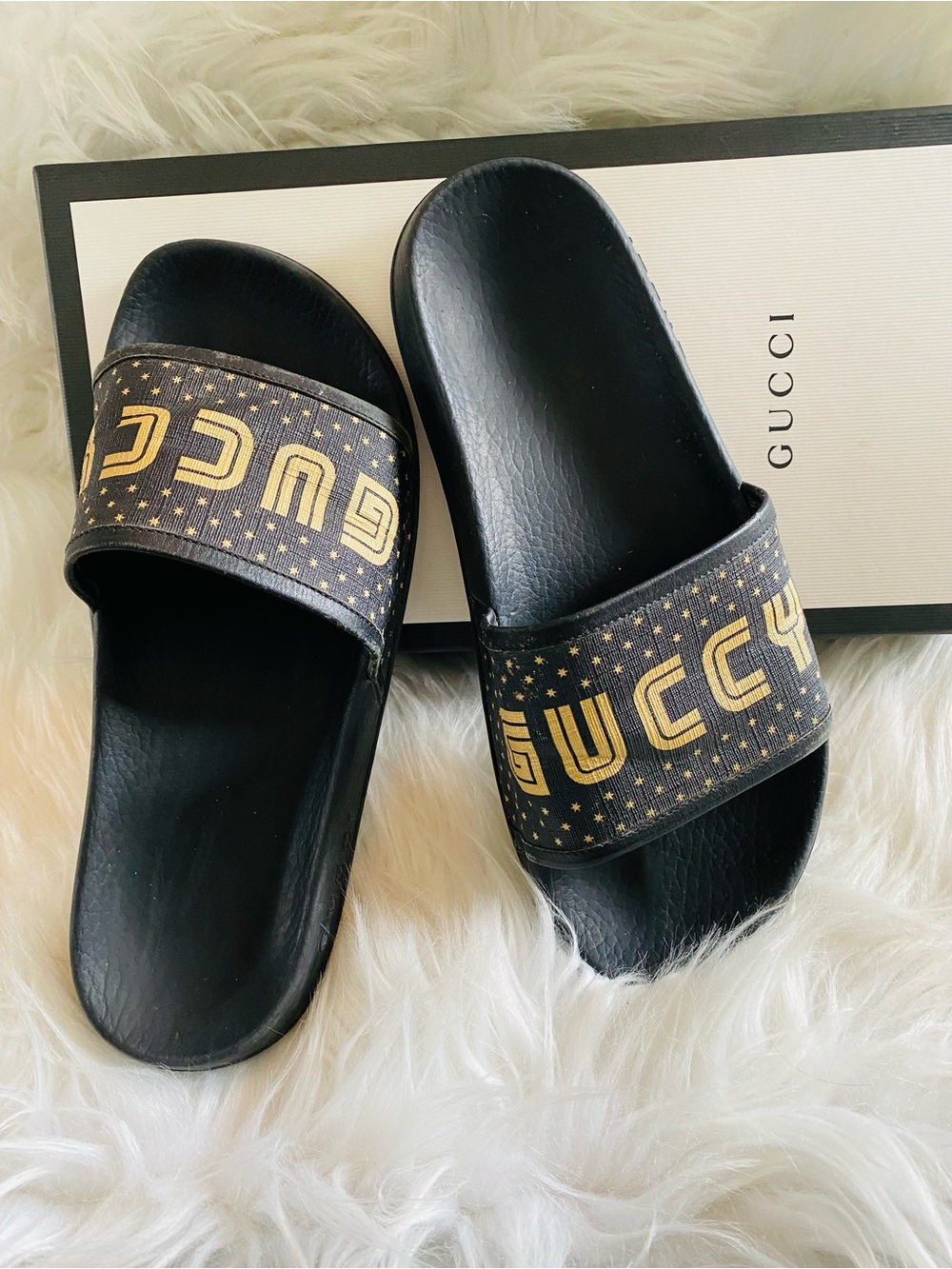 🛍️Gucci Authentic“GUCCY” Slides - Picture 15 of 15